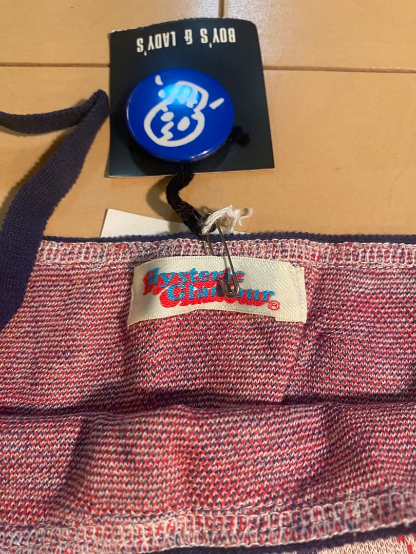 新品　初期　ヒステリックグラマー '90 シャララ柄　ロゴ　キャミソール　Y2K