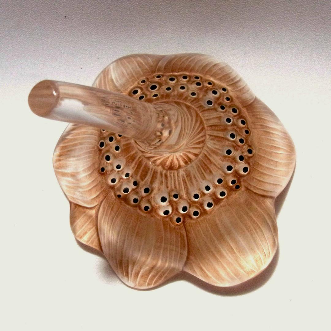 ルネ・ラリック アネモネの花 オブジェ R. LALIQUE