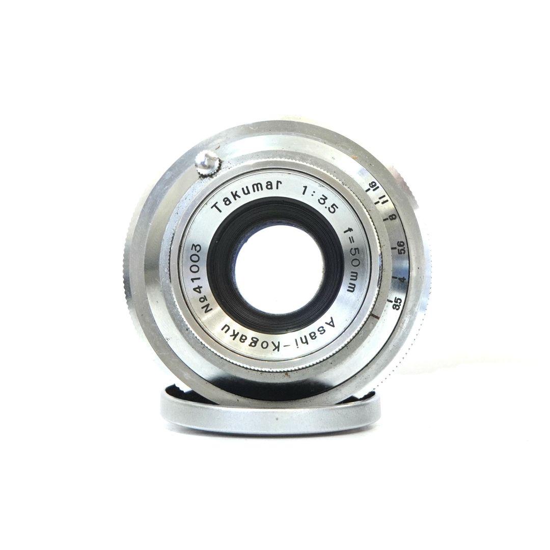 動作品◎ペンタックス Asahiflex 50mm f3.5 フィルムカメラ