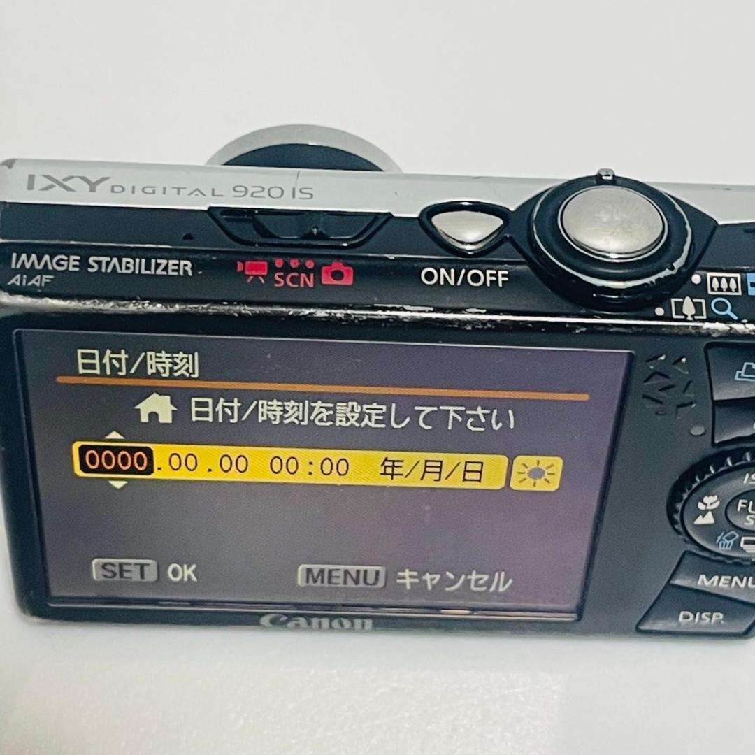 ジャンク　Canon ixy digital 920 is キャノン デジカメ