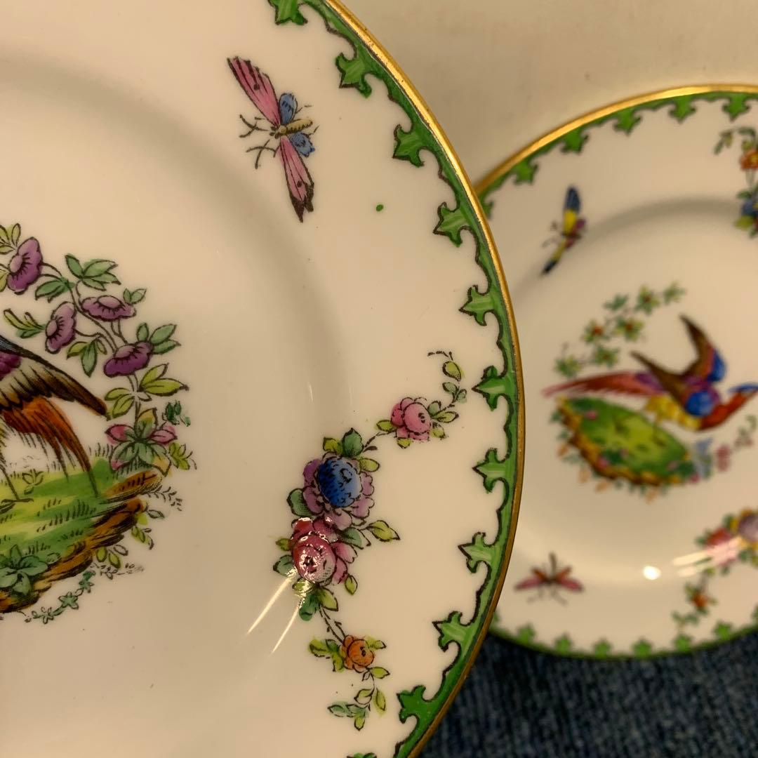 アンティーク食器 Copeland Spode コープランド・スポード 鳥
