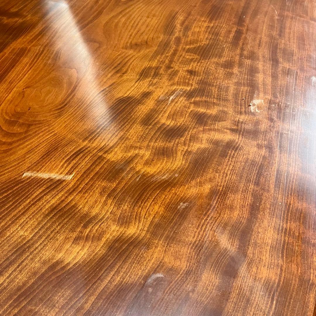 9/30まで！ 配送 設置費込み！ 天然木一枚板　座卓　ガラストップあり