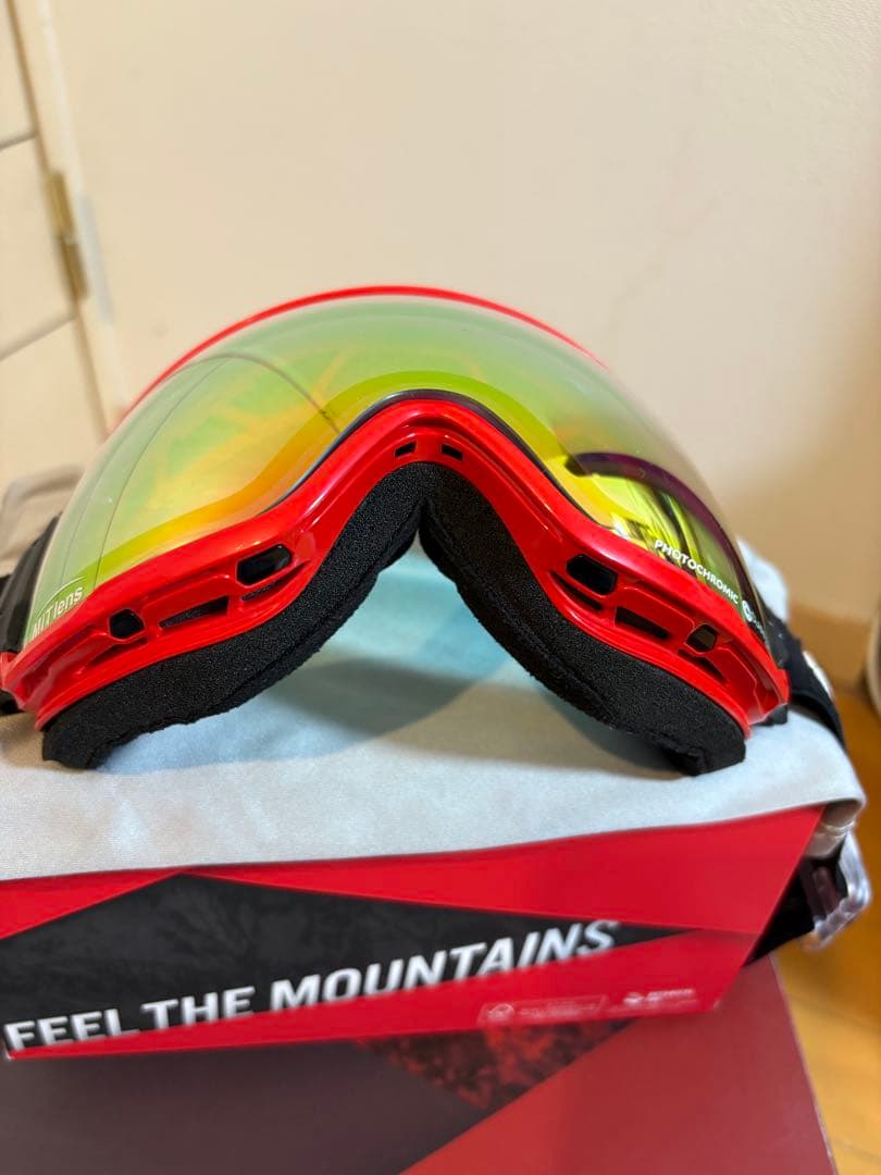 SWANS ヘルメット (FIS対応)とゴーグルとチンガードの3点セット