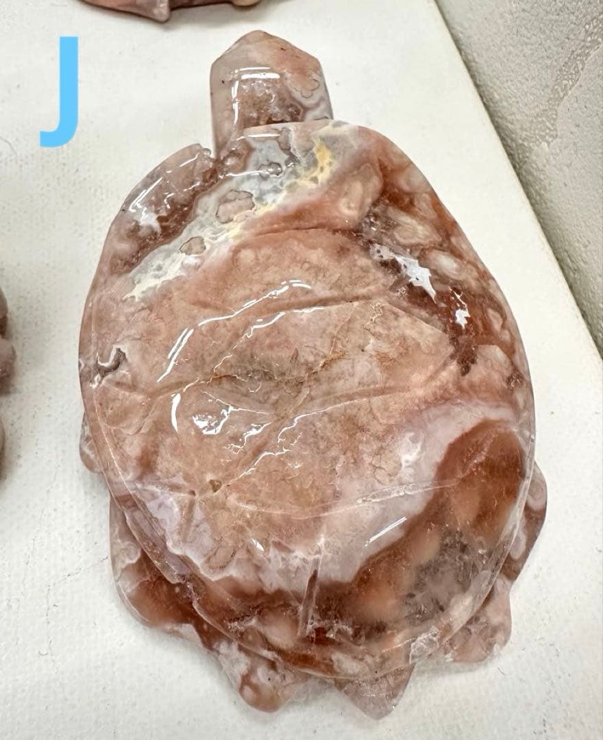 SALE. 一律6000円　ピンクアメジスト　カメ　タートル　天然石　開運