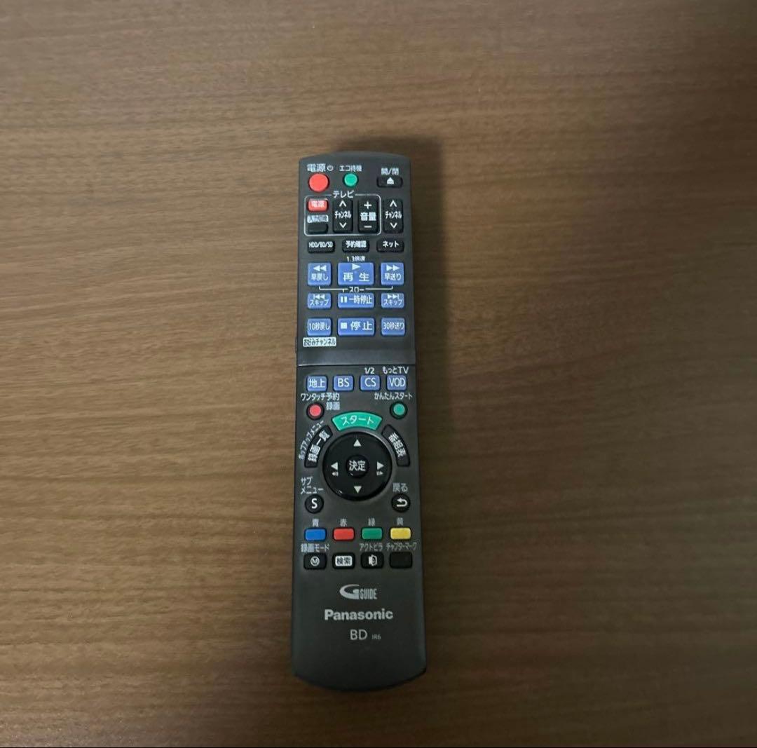 ブルーレイレコーダーDMR-BWT530 ケーブル、リモコンあり