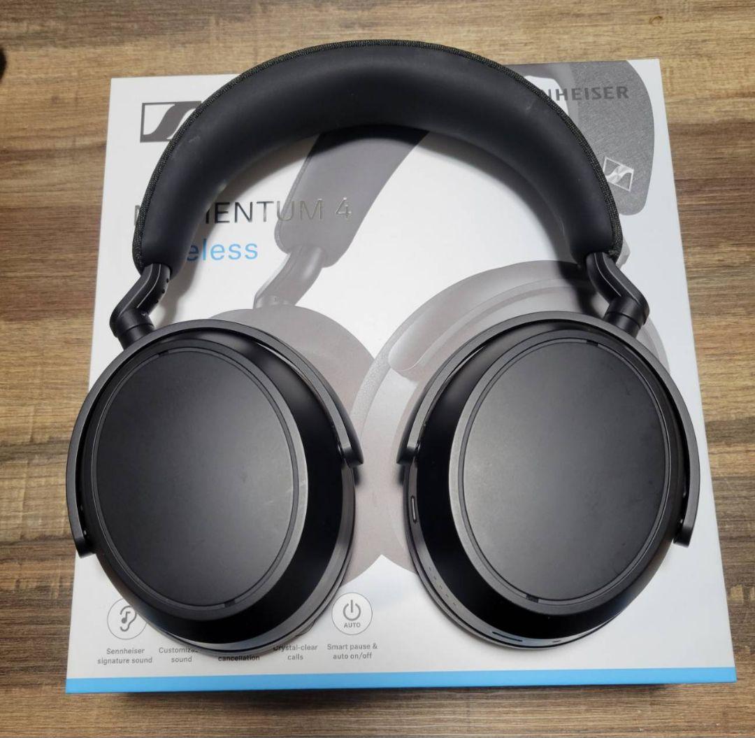 Sennheiser Momentum 4 ワイヤレスヘッドセット【カバー付】