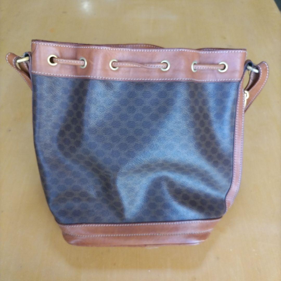 CELINE セリーヌマカダムバケットバッグ