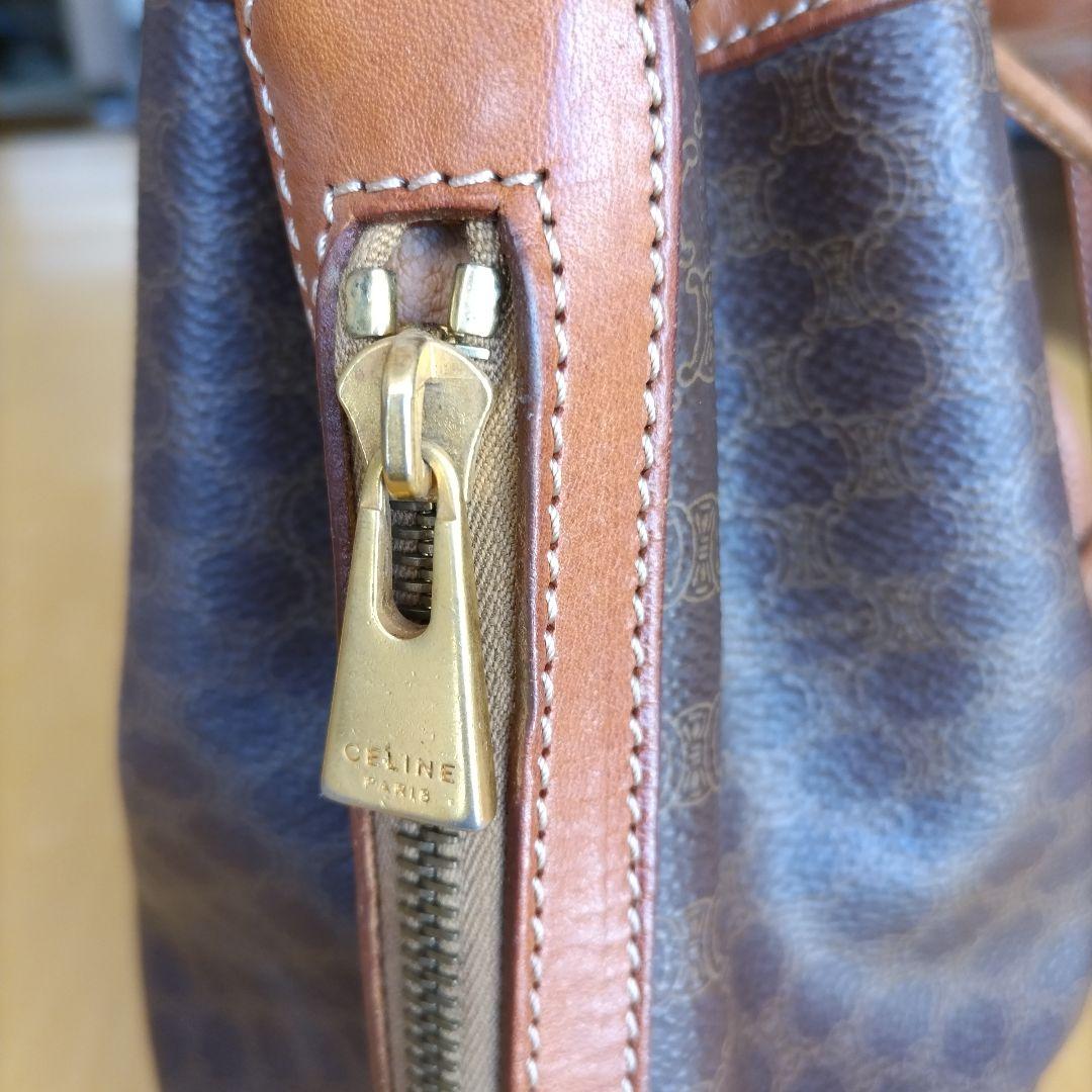 CELINE セリーヌマカダムバケットバッグ