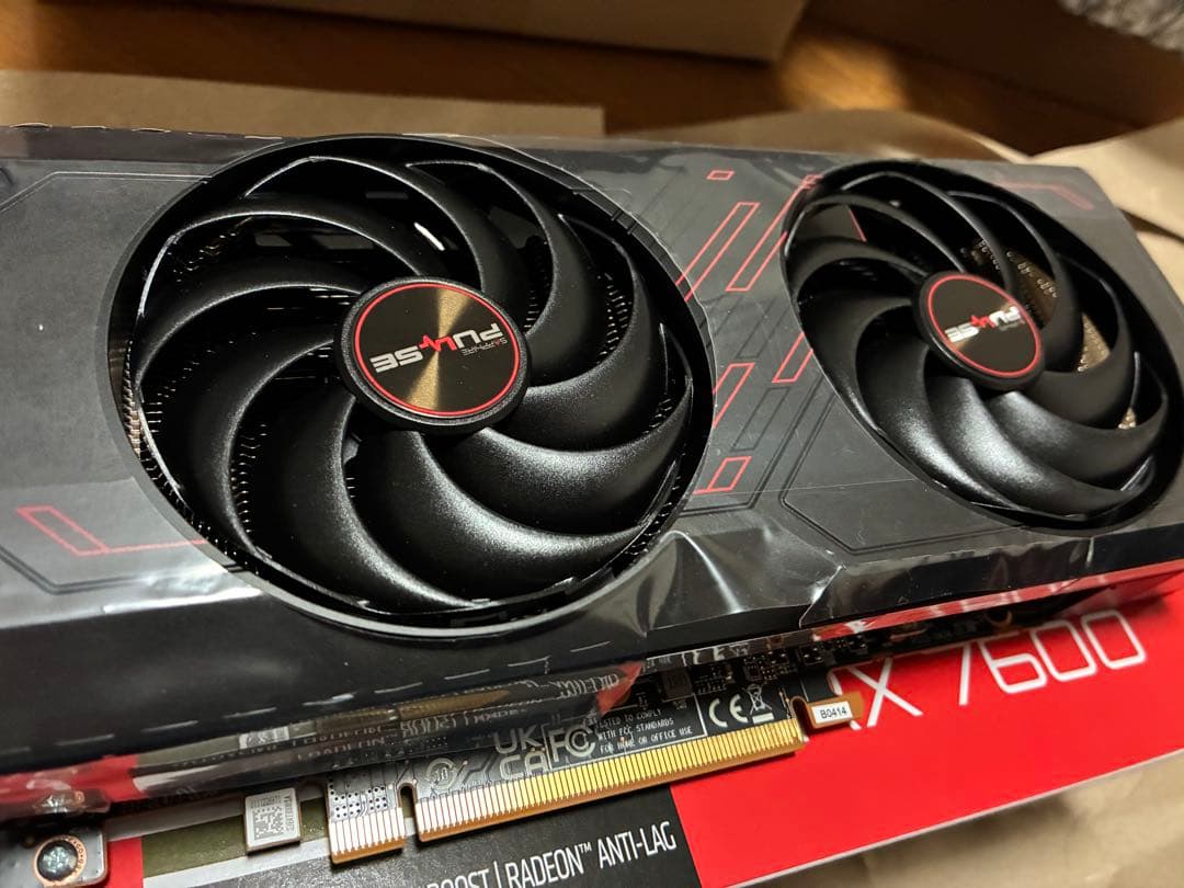 グラフィックボード・グラボ・ビデオカード amd rx7600 GPU