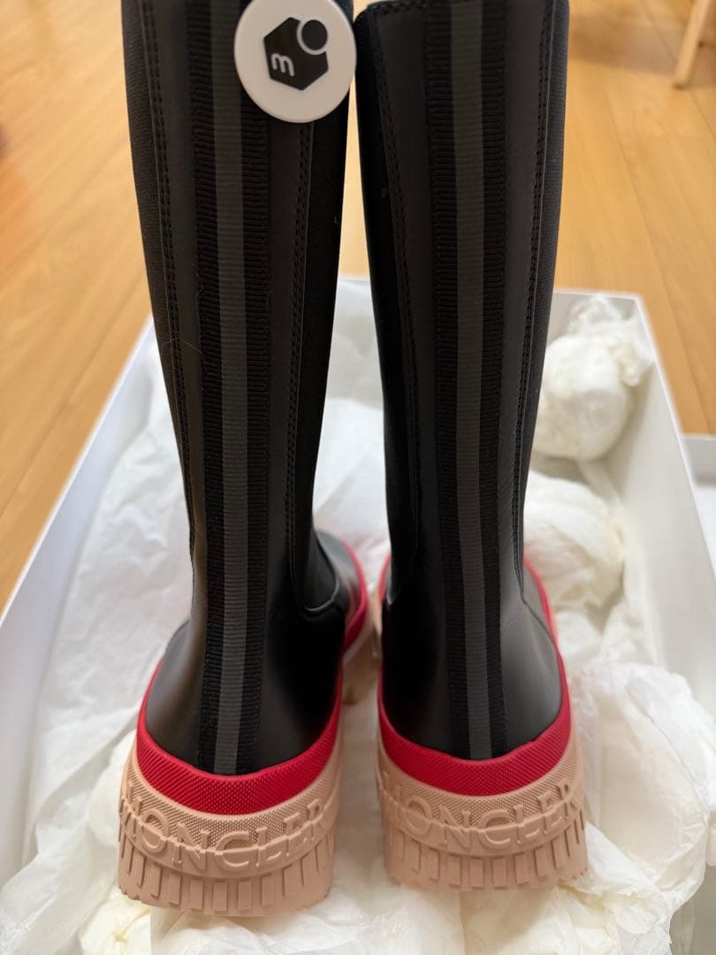 MONCLER NEUE CHELSEA HIGH ブーツ39 試着のみ