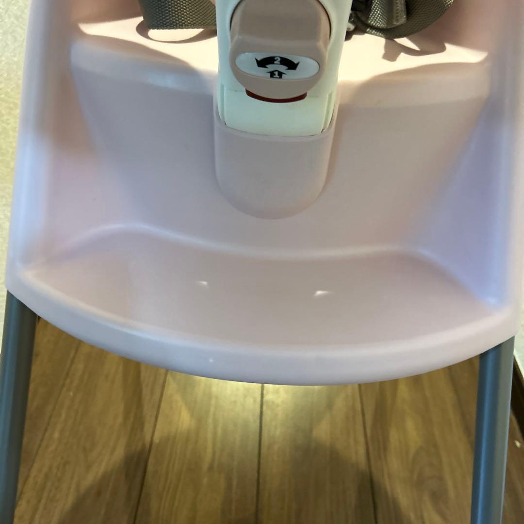 美品　激レアピンク　BABYBJÖRN 高椅子 ベビー