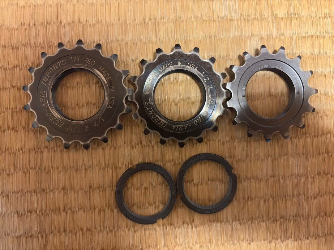 Sugino 75 クランク コグセット