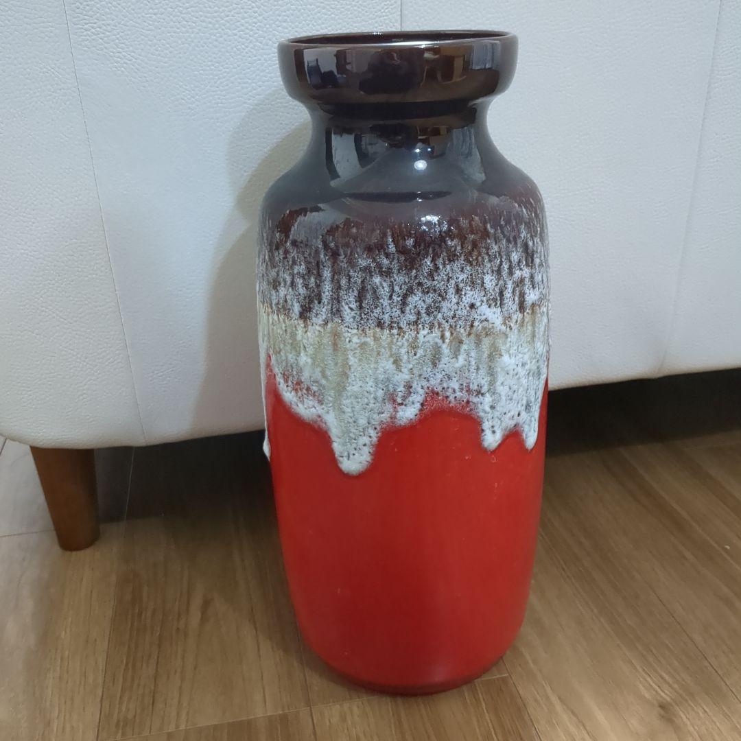 ファット ラヴァ Bay Keramik ビンテージ 花瓶