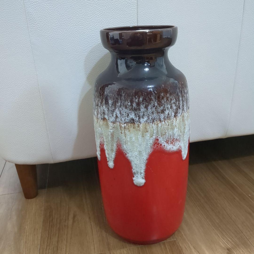 ファット ラヴァ Bay Keramik ビンテージ 花瓶