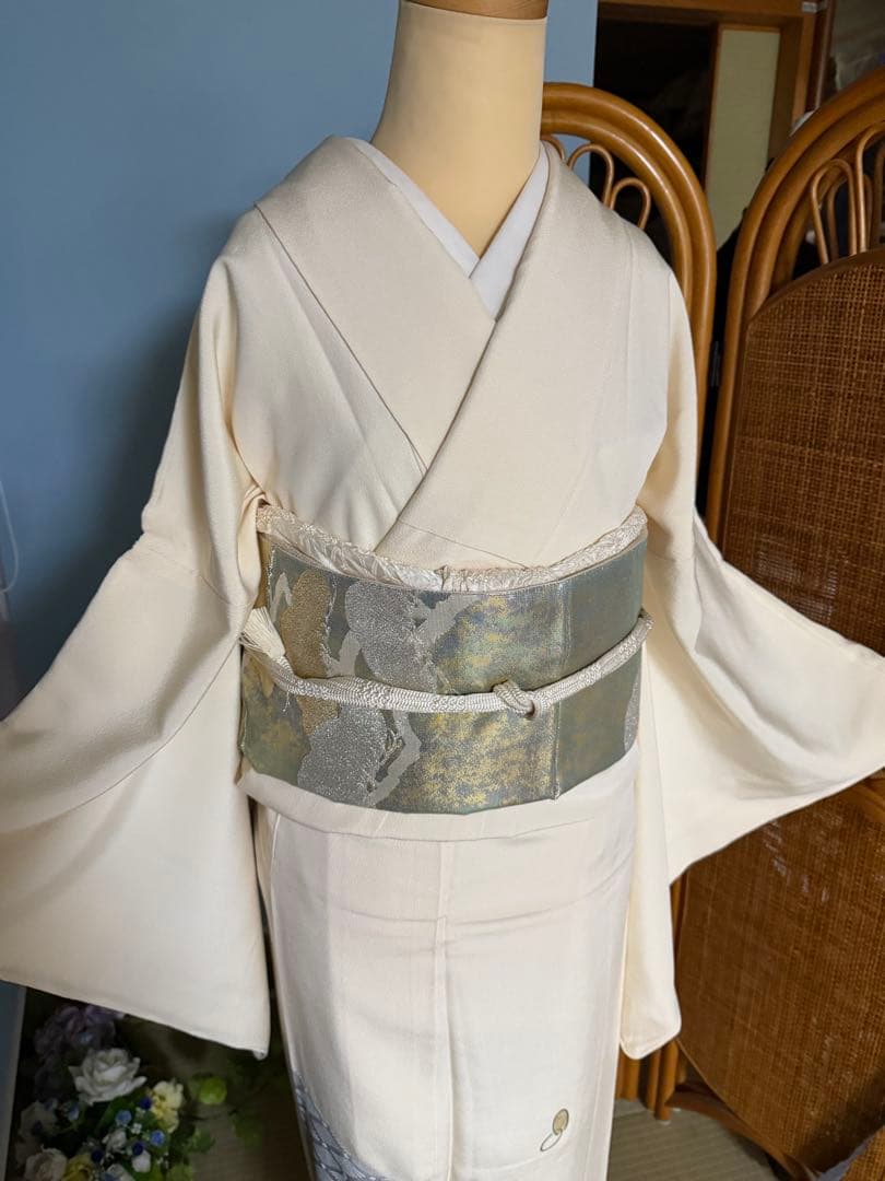 訪問着フルセット　トールサイズ　しつけ付き未使用品