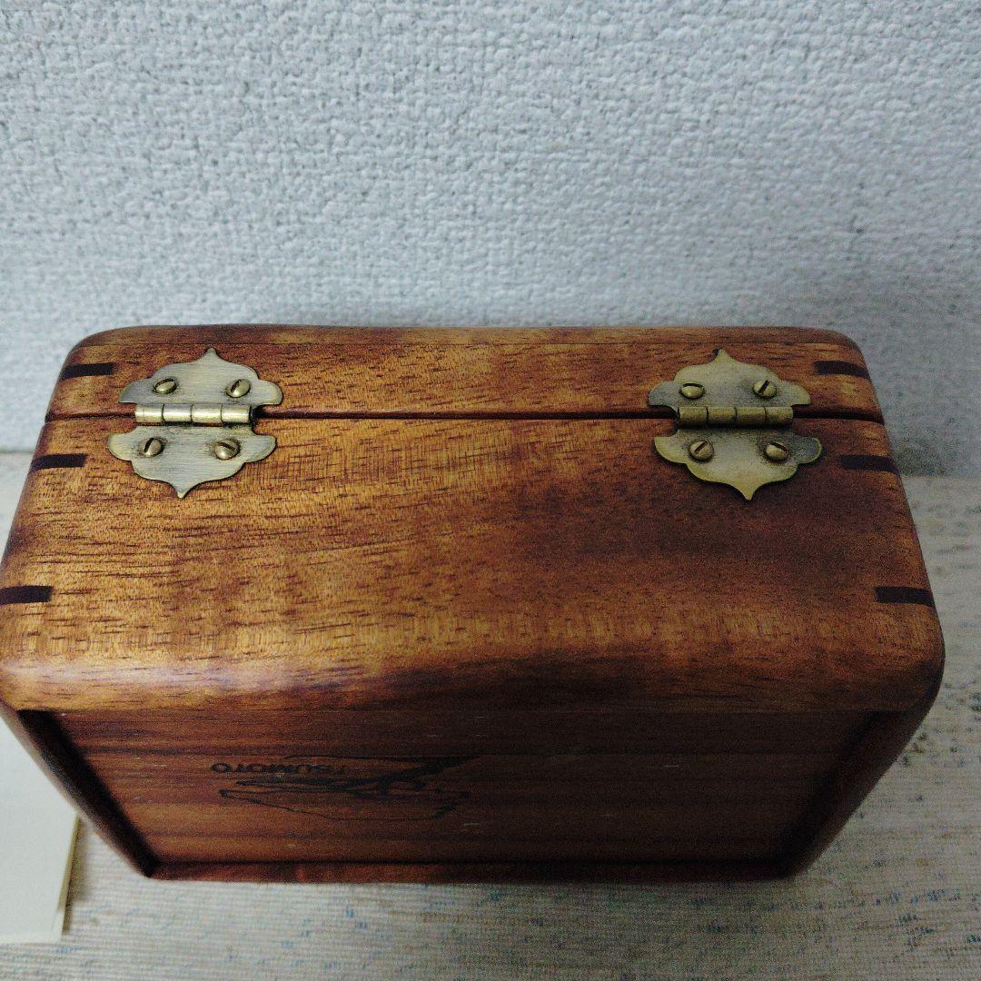 Roy Tsumoto ロイ ツモト 木製 アクセサリーBOX　ウッドクラフト