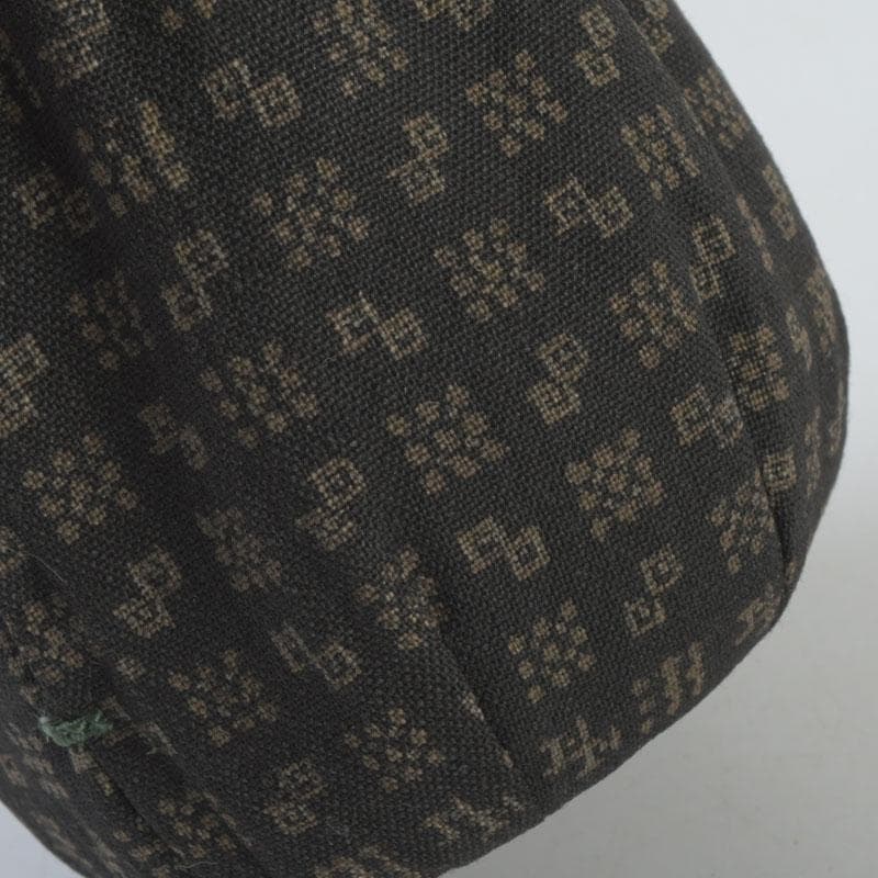 茶道具　萩焼　野坂江月作　耳付瓢形　茶入　仕覆付　森山歓渓極め箱　V　9399