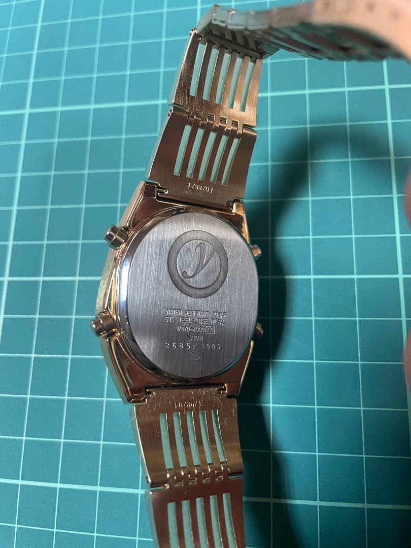 SEIKO ALBA AKA YELLOW 限定モデル ゴールド 電池交換済