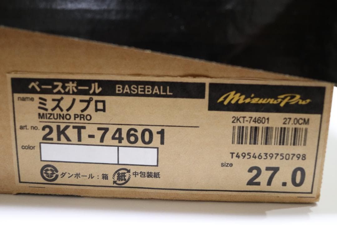 Mizuno Pro 27cm ホワイト トレーニングシューズ