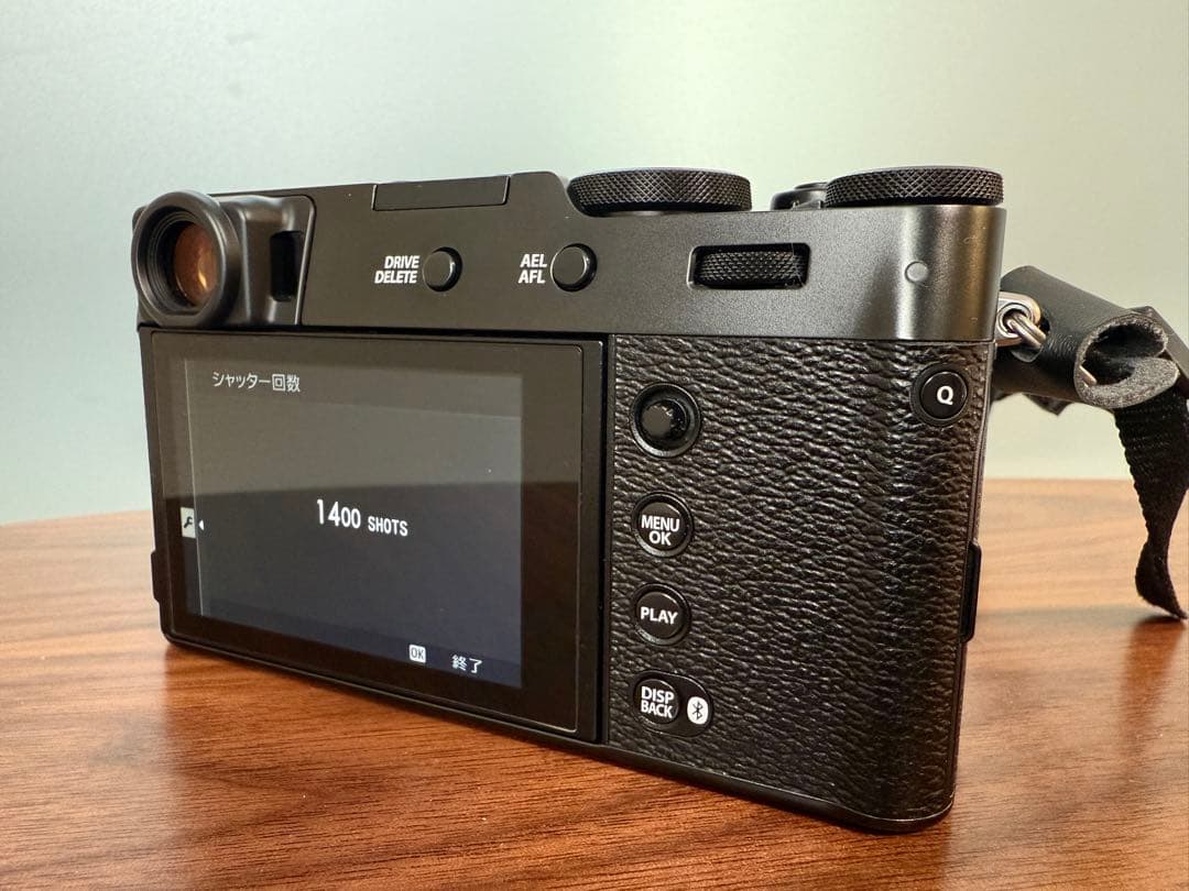 FUJIFILM X100VI BLACK〈ショット数1400〉