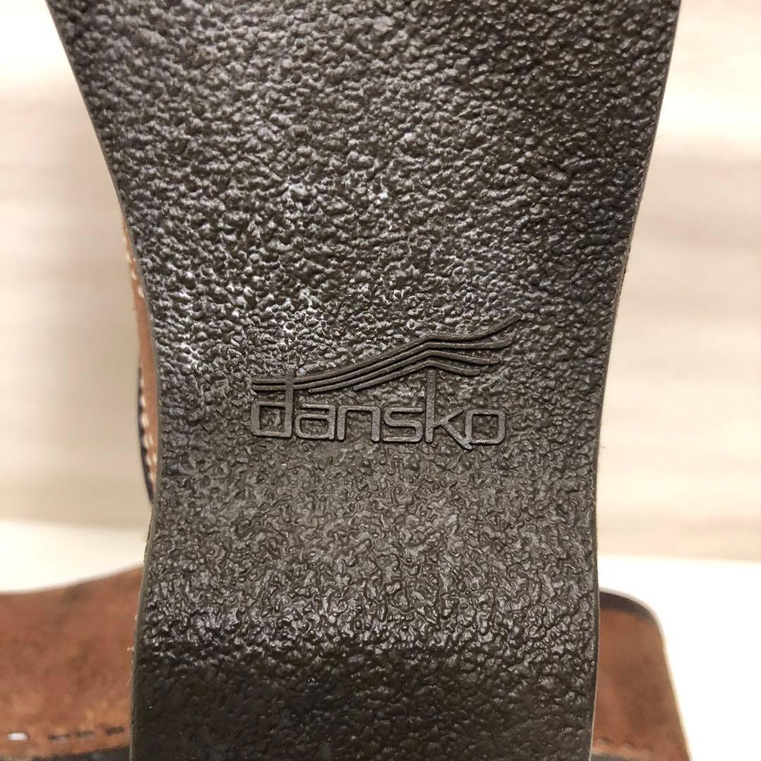 ダンスコサボプロフェッショナルスエードレザー茶37