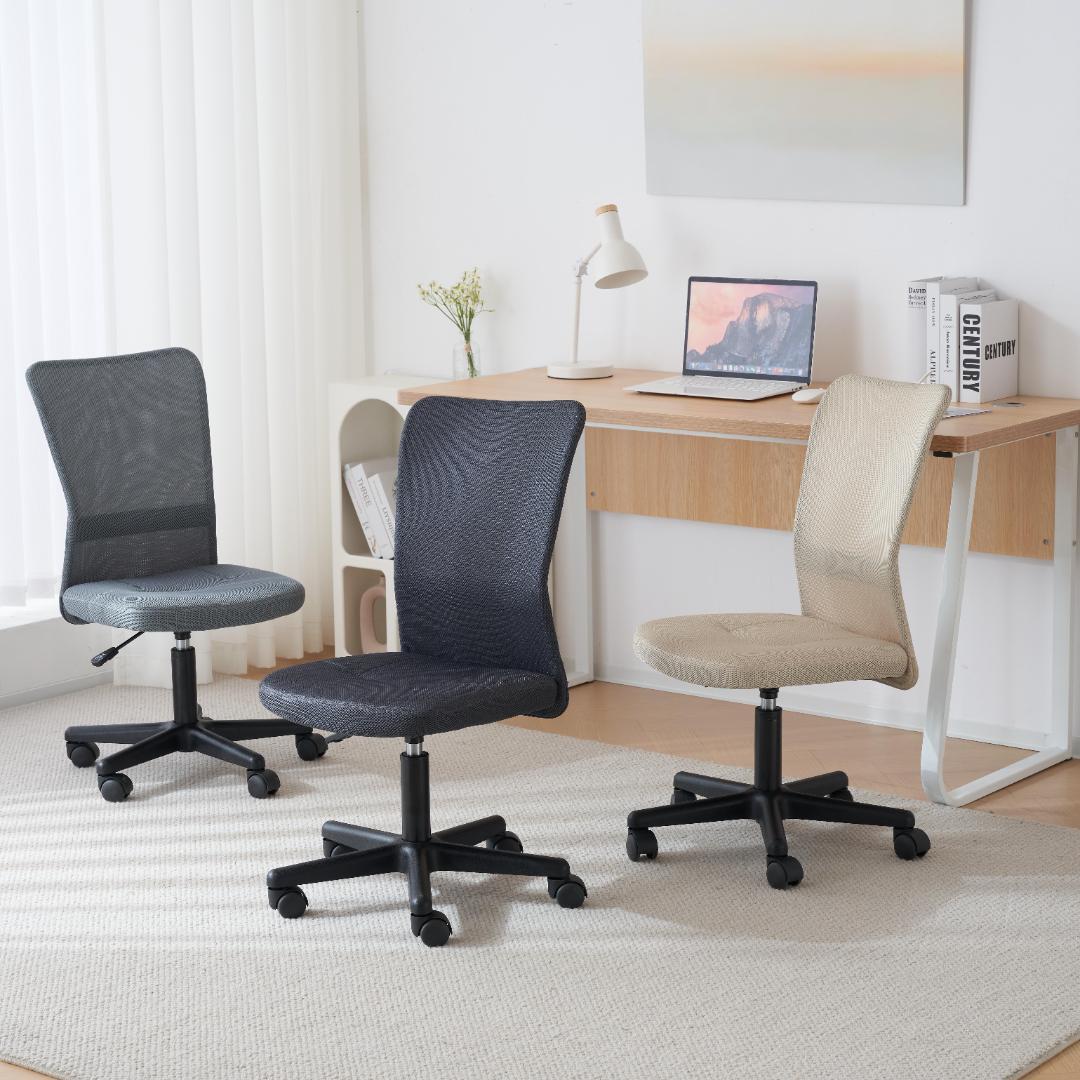 世界検査機関SGS規格最高ランク オフィスチェア メッシュ パソコンチェア 肘無