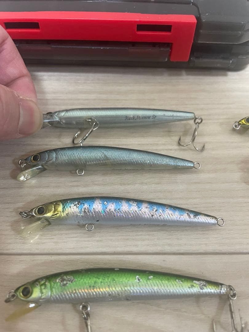 フラッシュミノー、スティッキー1、マーシュ1、ダイソルアー等セット販売