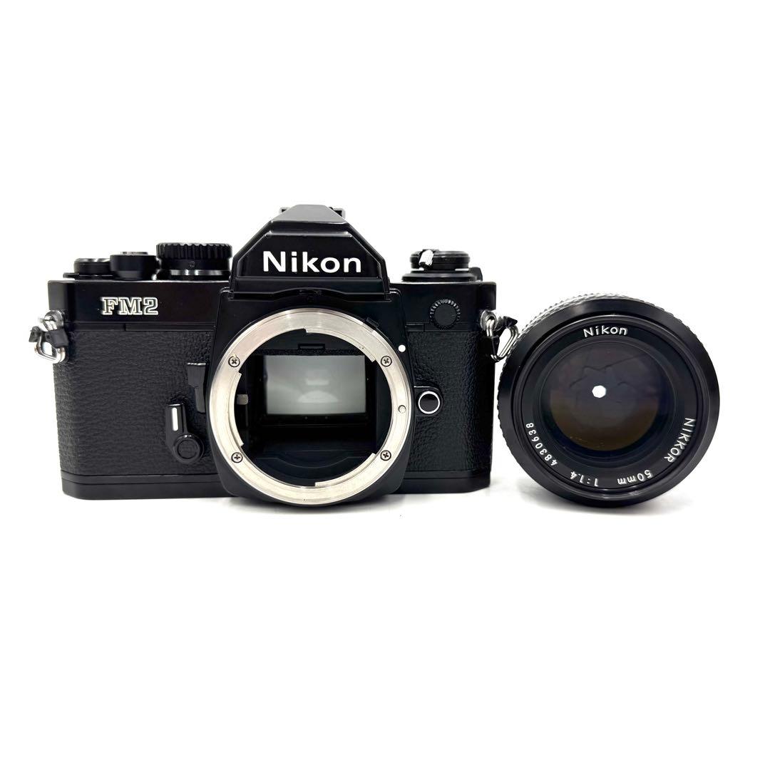 ❁美品❁Nikon ニコン FM2 & Ai 50mm F1.4 ブラック