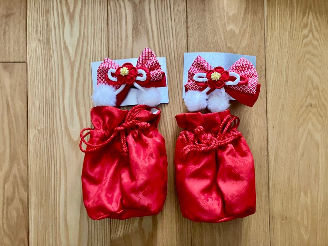 3歳 女の子 七五三 着物セット 双子