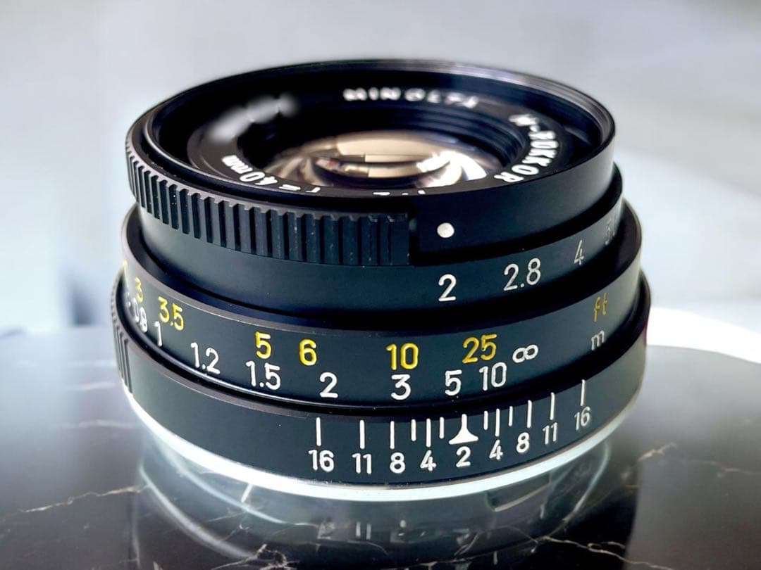 【OH済 】極上美品　オール純正　M-ROKKOR 40mm ライカ