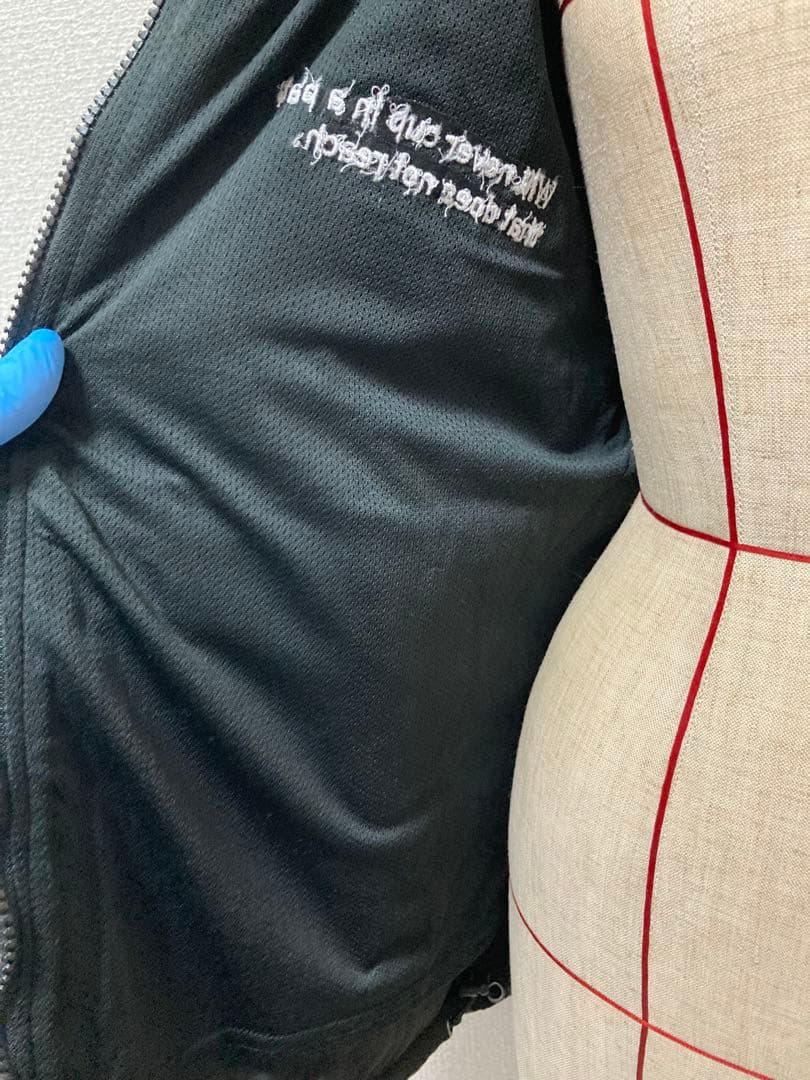 #FR2 GOLF ボアフリース ロゴ バックプリント 黒 ゴルフフェア 冬春秋