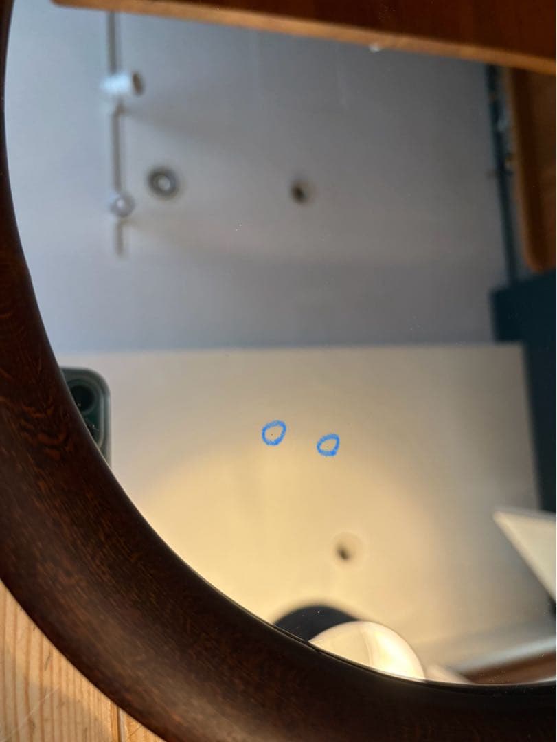 秋田木工　ウォールミラー