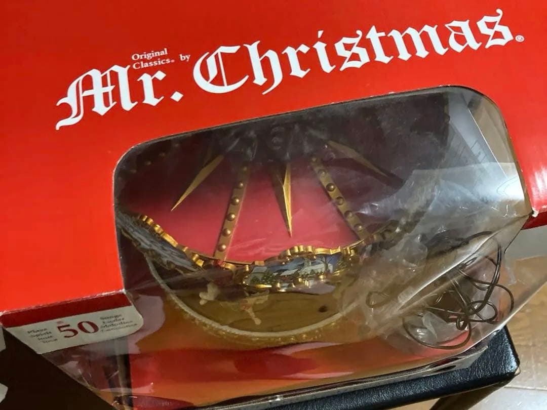 ミスタークリスマス カルーセル オルゴール 箱付き 廃盤