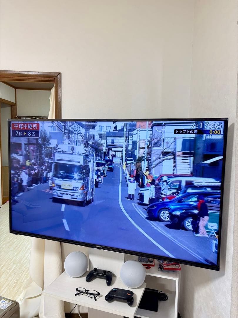 【直接引き取り限定】 55型 ハイセンス 壁掛けスタンド付き 液晶テレビ