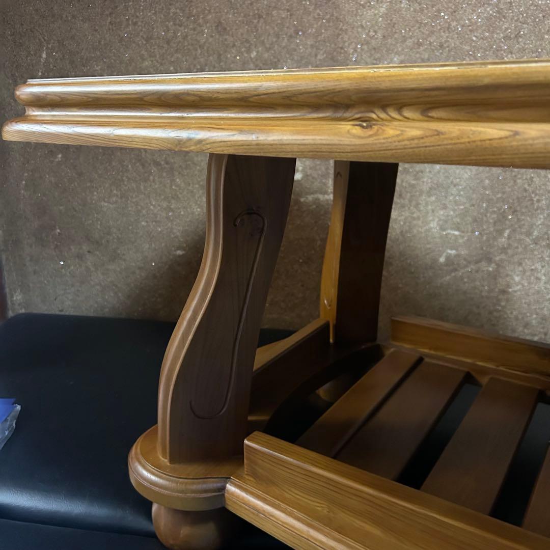 高級家具　応接テーブル　オランダ家具　センターテーブル　アンティーク家具　猫脚