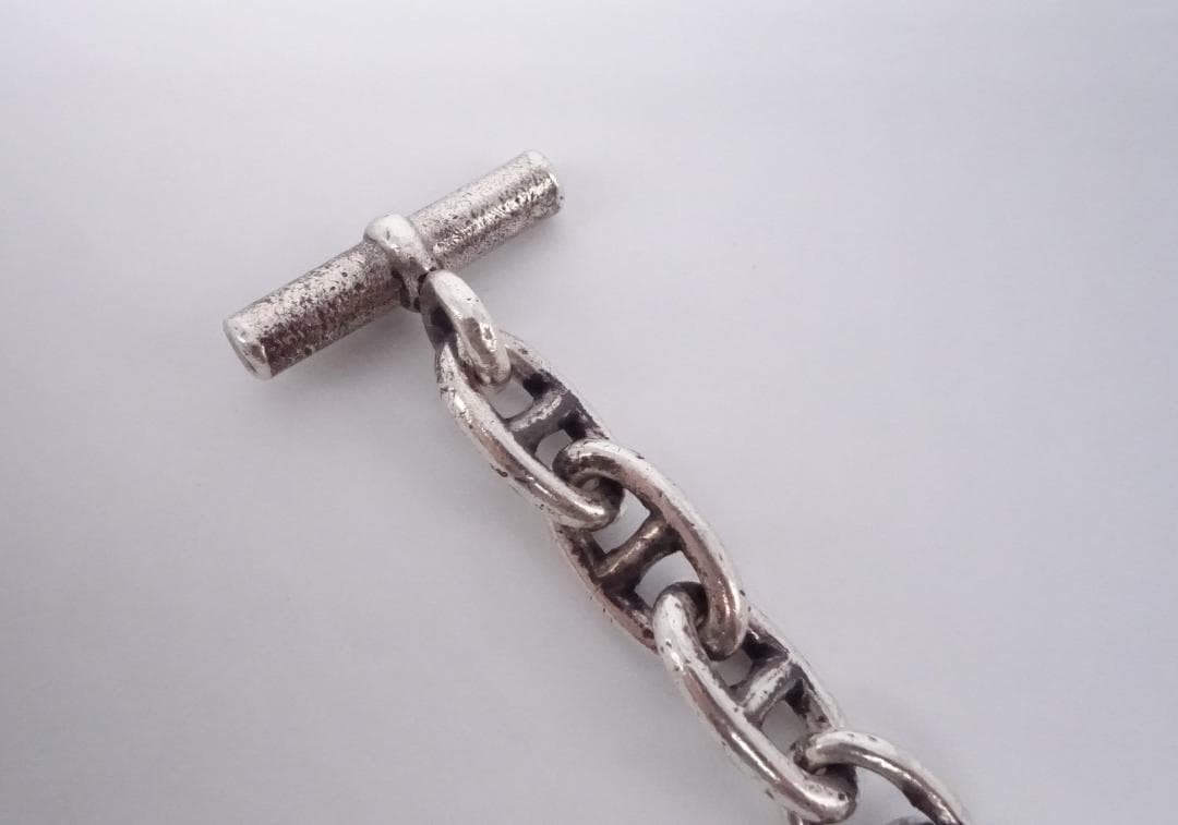 HERMES エルメス シェーヌダンクル キーホルダー キーリング ヴィンテージ