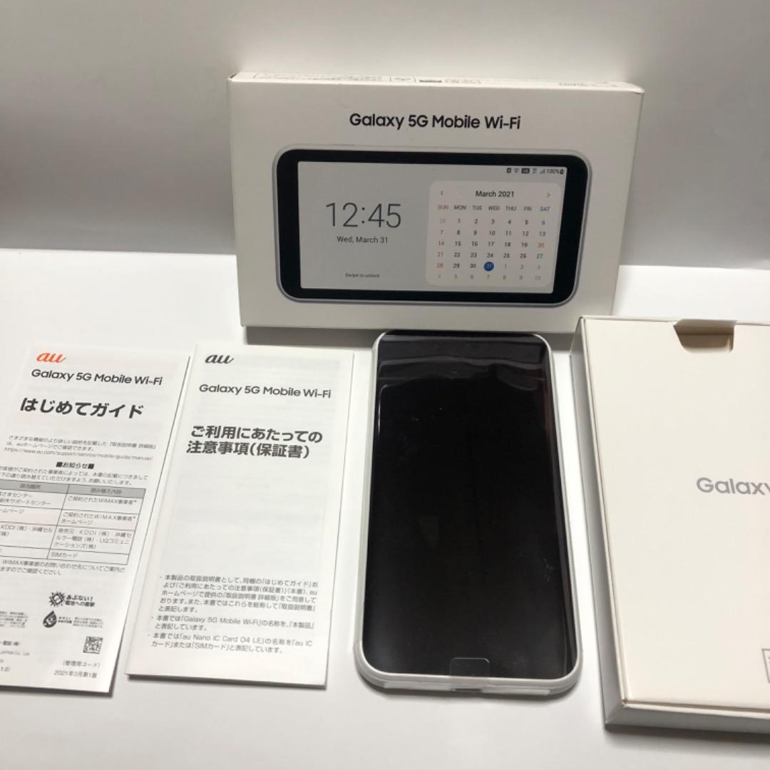 未使用 Galaxy5G MobileWi-Fi SCR01 ルーター 32GB