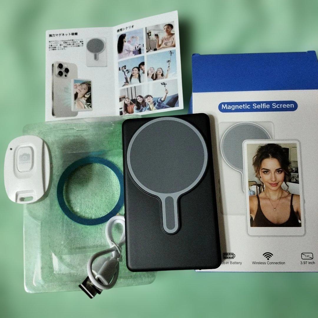 【新品未使用】自撮り用モニターMagnetic Selfie セルフィー