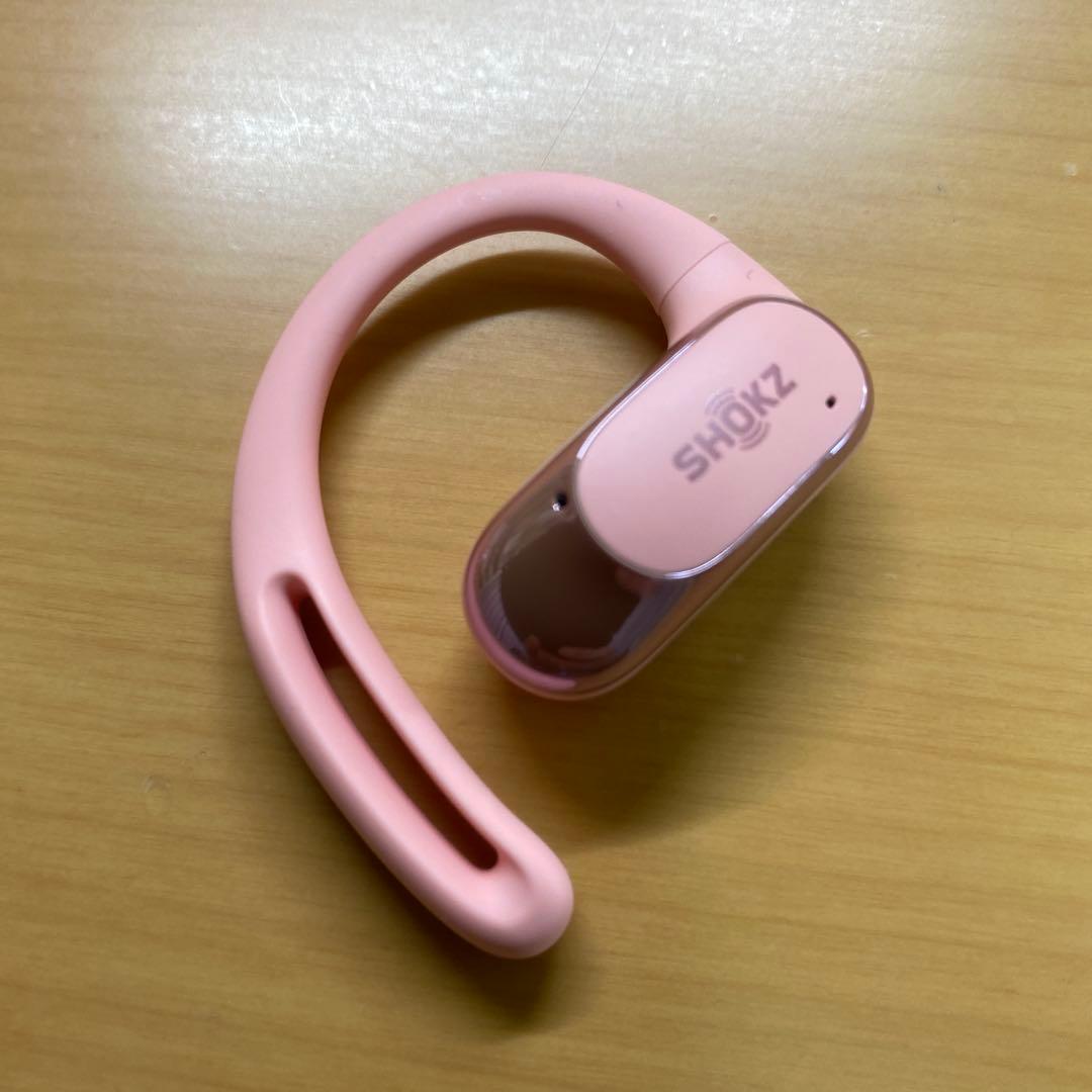 SHOKZ OPENFIT AIR ワイヤレスイヤホン ピンク
