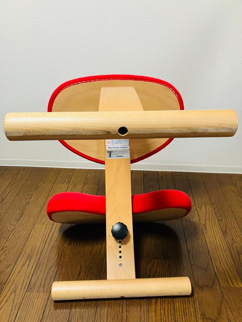 バランスイージー ショートフレーム 赤　サカモトハウス