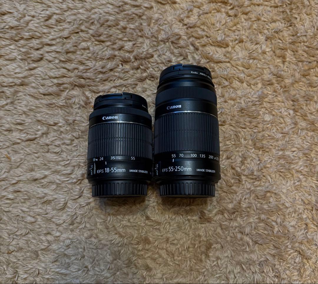 Canon EOS Kiss X7 一眼レフカメラ 2レンズセット