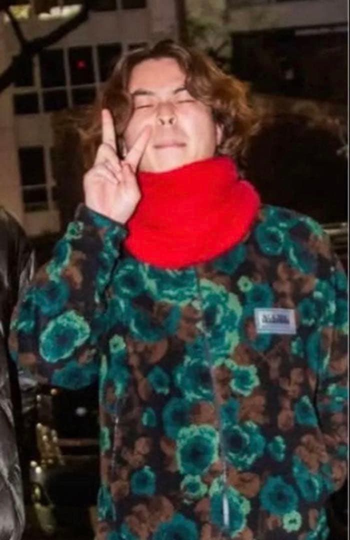 S 新品 Napa by Martin Rose Floral Fleece