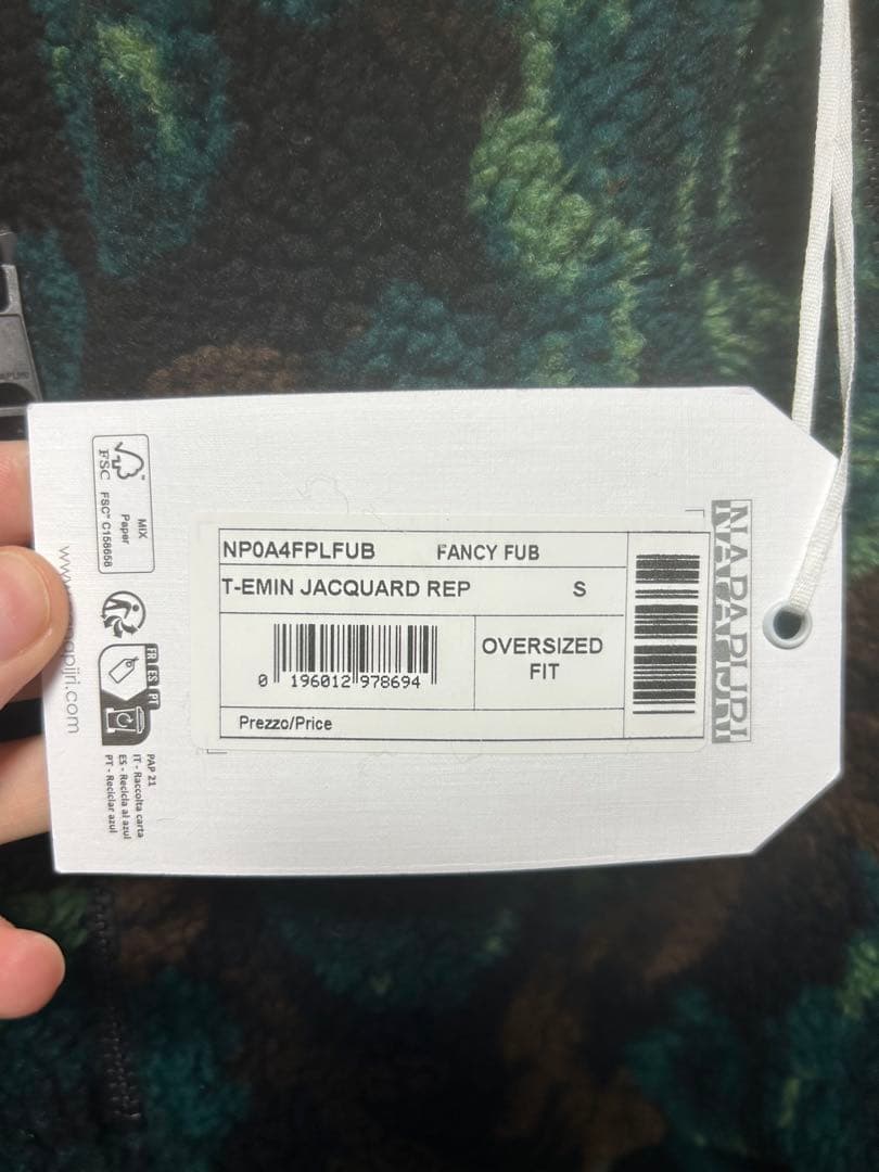 S 新品 Napa by Martin Rose Floral Fleece