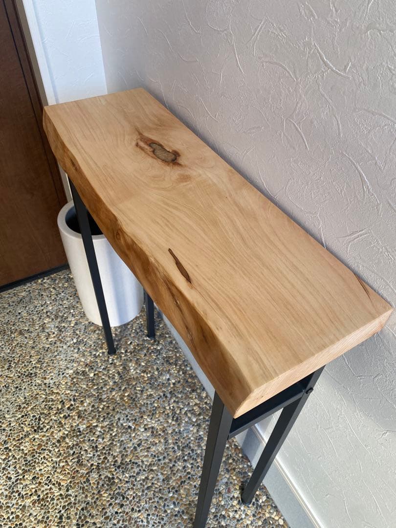 一枚板　コンソールテーブル