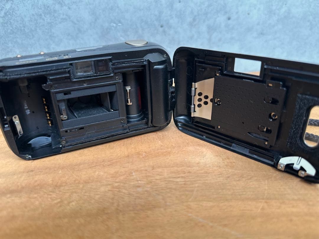 OLYMPUS μ[mju:] PANORAMA フィルムカメラ フィルム付き