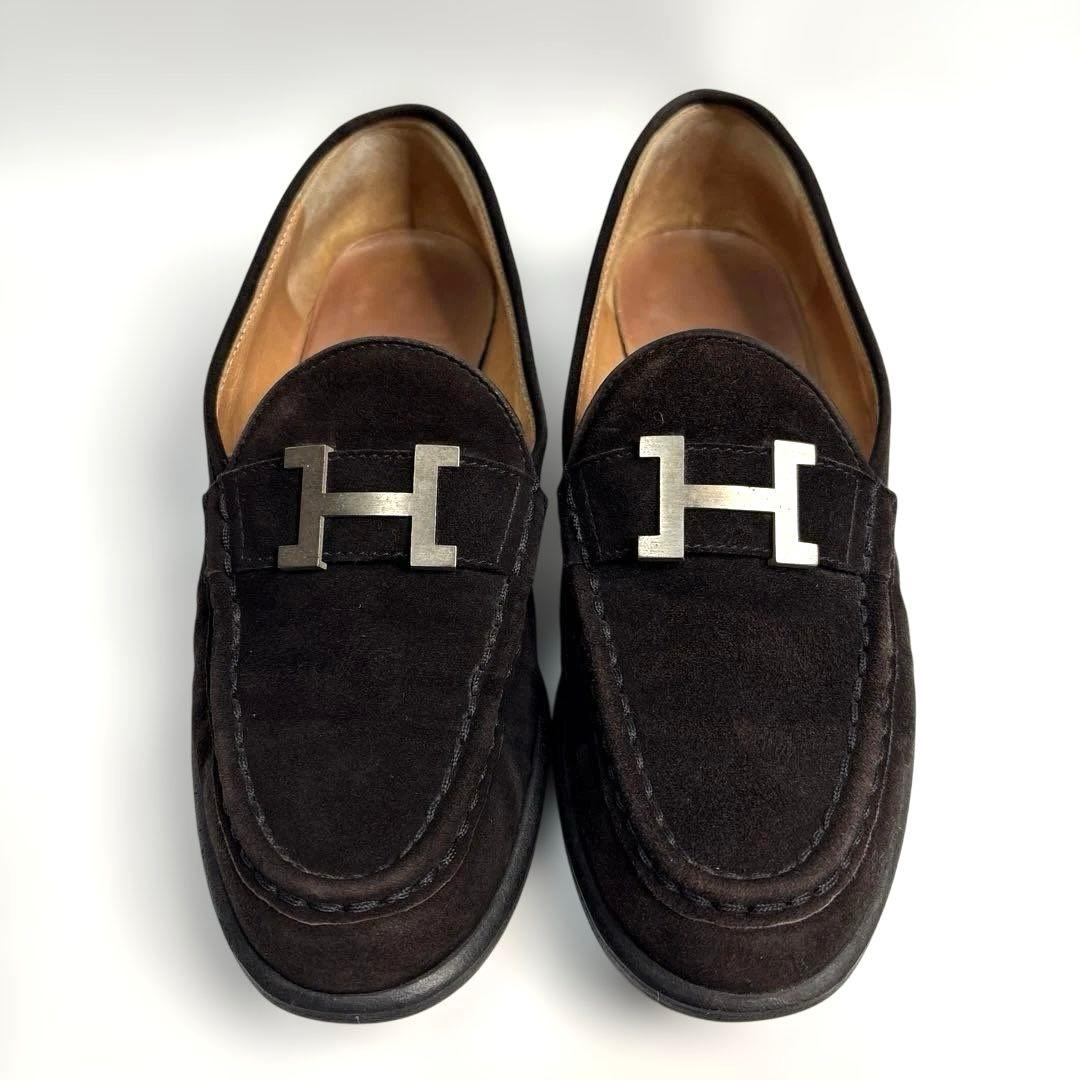 ふーちゃん エルメス HERMES ローファー モカシン コンスタンス