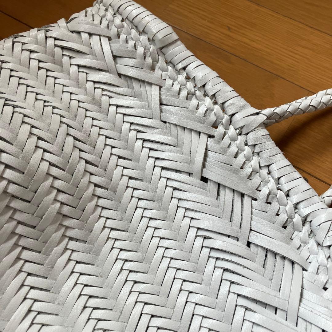 ドラゴン dragon メッシュバッグ ホワイト hug o war レザー