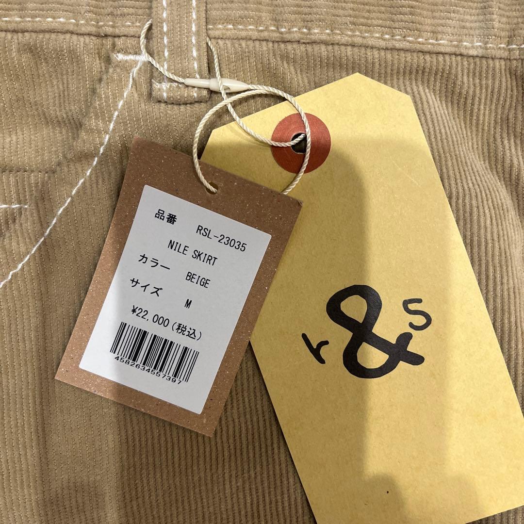 rough & swell コーデュロイスカート　M