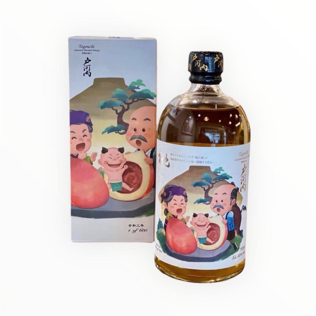Togouchi 桃太郎 ウイスキー 700ml ギフトボックス入り 3本セット