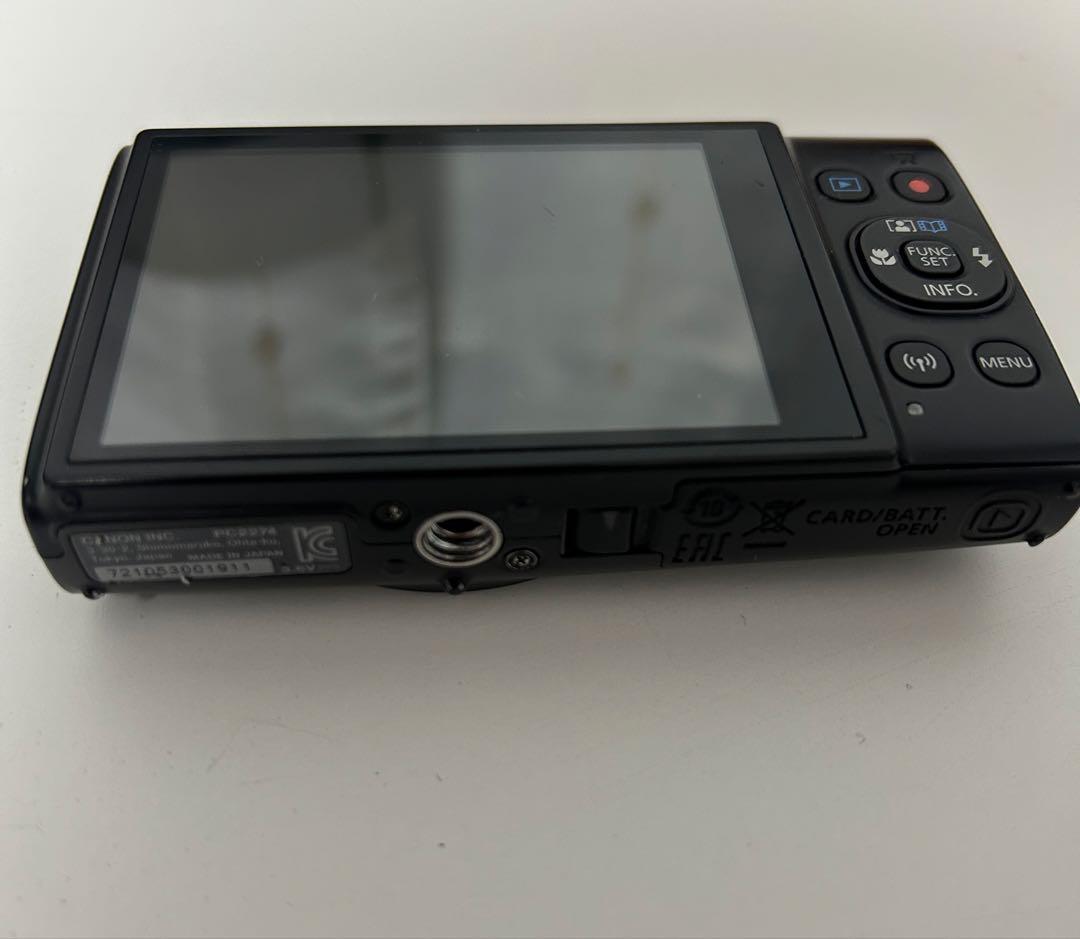 【動作確認済み】Canon IXY650 コンパクトデジタルカメラ ブラック